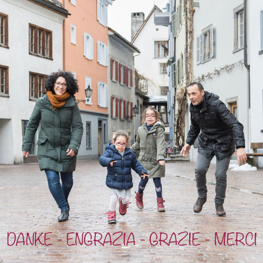 Danke – Engrazia – Grazie – Merci