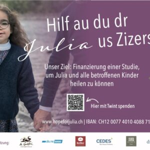 Plakatkampagne HOPE FOR JULIA