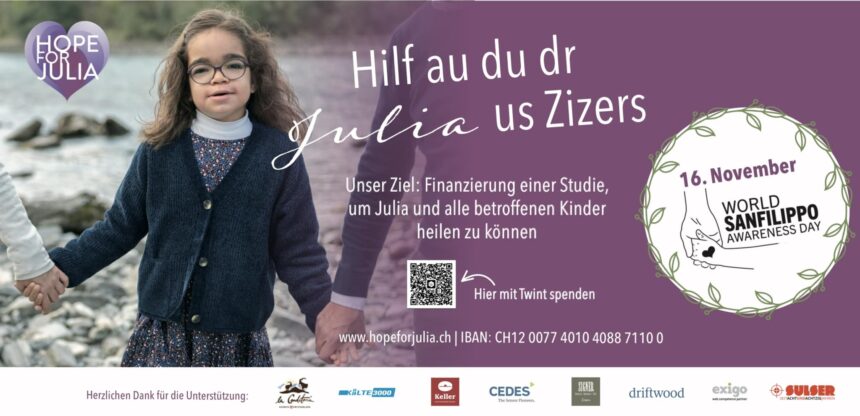 Plakatkampagne HOPE FOR JULIA