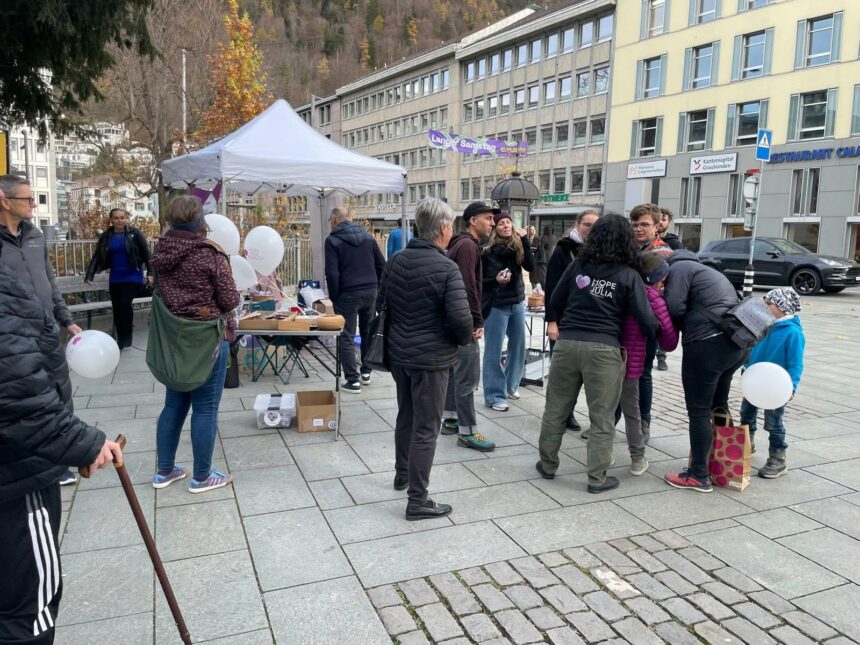 Infostand 2025 - 1 Danke an alle Besucher*innen