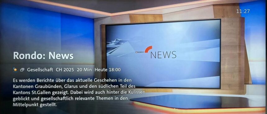 Beitrag in TV-Südostschweiz